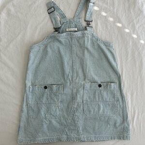 We the Free — Overall Smock Mini Top in Railroad